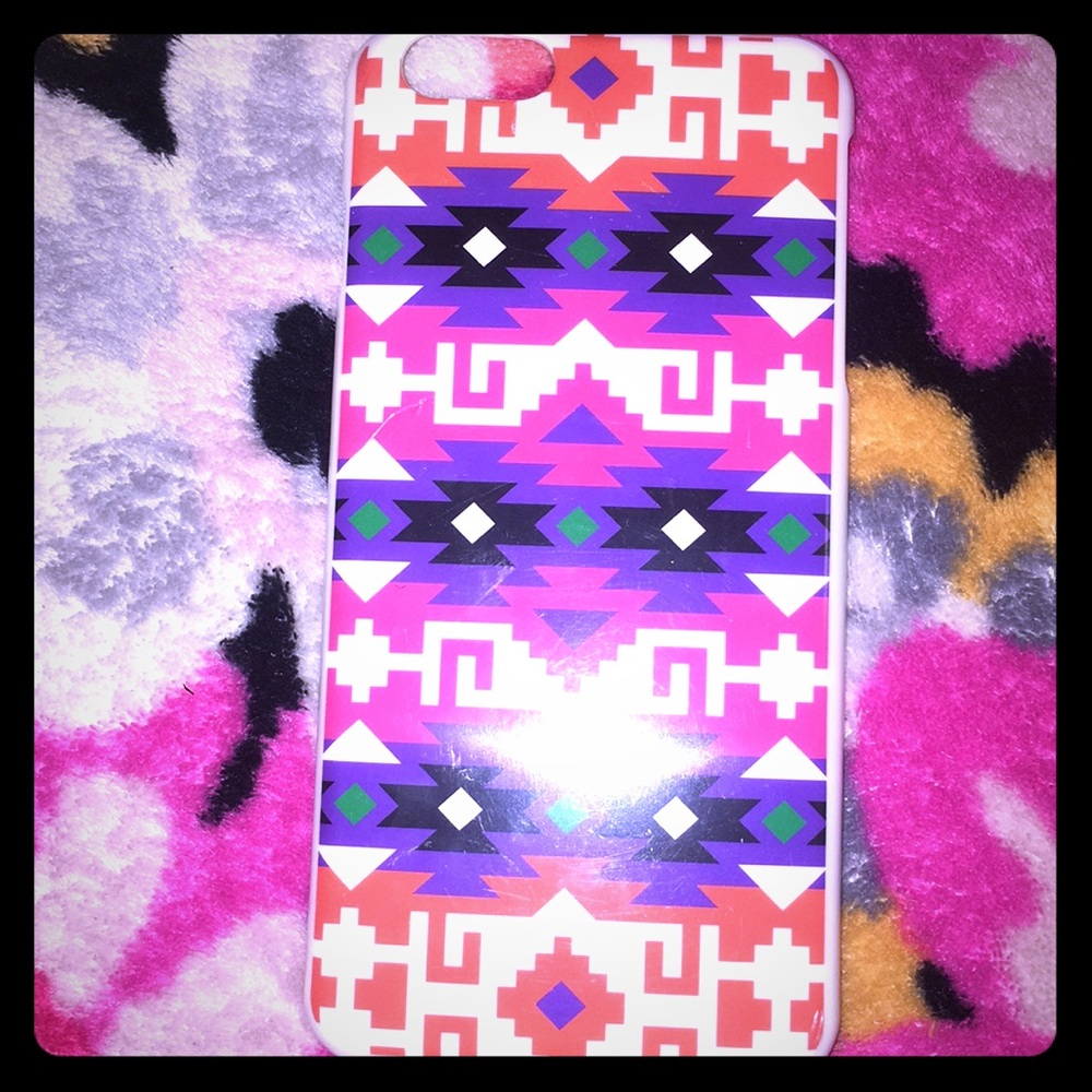 Patterned iPhone 6plus case
